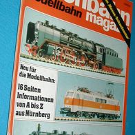 Eisenbahn Magazin Modellbahn: März 1979: u.a.Übersichtszeichn. DB-Triebwagen ET 87