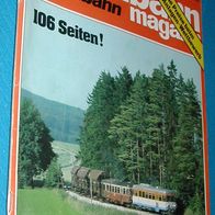 Eisenbahn Magazin Modellbahn: November 1981: u.a. Bahnhof Visselhövede, Üb.z.G 4/5 H