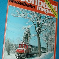 Eisenbahn Magazin Modellbahn : Januar 1985 : u.a. E 69 , Farbposter BR 23 + 65