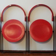 4 Design Stühle, Designerstuhl Klappstuhl 2750 Soley, Design-Ikone 80er Jahre, neuw.