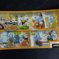 Ü - Ei Beipackzettel Die Heimwerker Elefanten DC 108