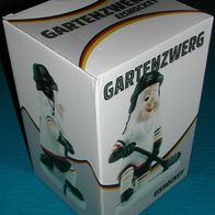 Gartenzwerg Eishockey: Deutschland: ca. 18,8 cm hoch: für Fans im Originalkarton