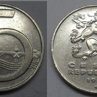 Tschechoslowakei 5 Kronen 1993 ## E