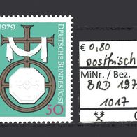 BRD / Bund 1979 Heiligtumsfahrt Aachen MiNr. 1017 postfrisch