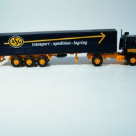 Wiking Volvo FL10 Pritschensattelzug ASG Wiking-Nr 519 (519-6-1)