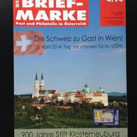 TOP! Die Brief-Marke Post und Philatelie in Österreich 4.14 April 2014