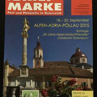 TOP! Die Brief-Marke Post und Philatelie in Österreich 9.15 September 2015