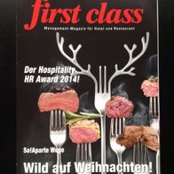 first class 11 / November 2014 Management-Magazin für Hotel und Restaurant