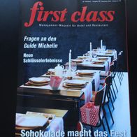 first class 12 / Dezember 2014 Management-Magazin für Hotel und Restaurant