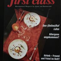 first class 9 / September 2015 Management-Magazin für Hotel und Restaurant