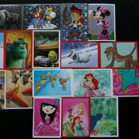 REWE Weihnachten mit guten Disney Freunden Panini 5 Sticker auswählen aussuchen