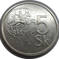 Slowakei 5 Kronen 1993 ## Be4