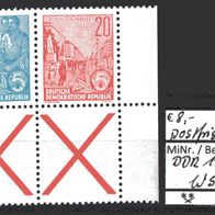 DDR 1955 Fünfjahrplan W 5 aus H-Blatt 1-3 und MHB 1-3 postfrisch -2-