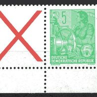 DDR 1955 Fünfjahrplan WZ 1 aus H-Blatt 1-3 und MHB 1-3 postfrisch -2-