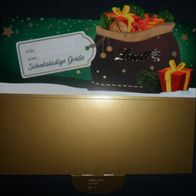 Lindt Weihnachtsaufsteller 2021 " Schokoladige Grüße "