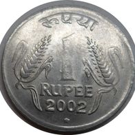 Indien 1 Rupee 2002 (Hyderabad) ## Be4