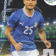 Panini Trading Card Fussball WM 2014 Lorenzo Insigne Nr.222 aus Italien