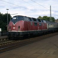 Originaldia Eisenbahn DB Diesellok 220 074 Buxtehude