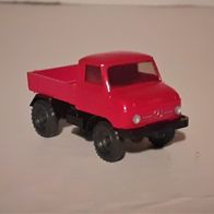 Wiking 1:87 Mercedes Unimog U 411 Pritsche rot aus Set 990 42 Baufahrzeuge 10 (2005)