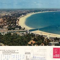 AK Pouliguen a Pornichet - La Baie de la Baule von 1976 in Farbe