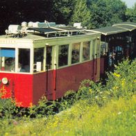 AK Tram (Straßenbahn) - Domaine des Grottes de Han - in Farbe