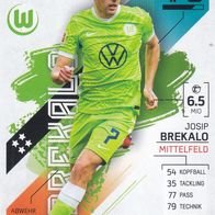 VFL Wolfsburg Topps Trading Card 2021 Josip Brekalo Nr.333