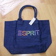 Esprit Jeans Tasche sehr groß NEU OVP