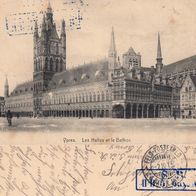 AK Ypres Ypern Feldpost von 1915 s/ w