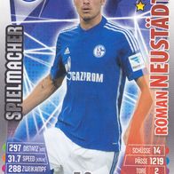Schalke 04 Topps Match Attax Trading Card 2015 Roman Neustädter Nr.280