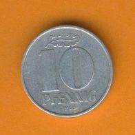 DDR 10 Pfennig 1965 A