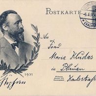 AK Postkarte Dr. Heinrich von Stephan Deutsches Reich von 1931