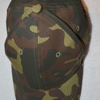 Camouflage Cap + Mütze + Geldbörse / Etui + Aufnäher - echt starker Minipreis !