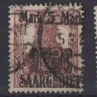 Saargebiet gestempelt Michel Nr. 50-52