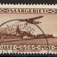 Saargebiet gestempelt Michel Nr. 159 - RAR