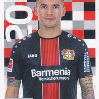 Bayer Leverkusen Topps Sammelbild 2018 Charles Aranguiz Bildnummer 162