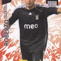 Benfica Lissabon Panini Trading Card Champions League 2010 Roberto Jimenez Nr.61