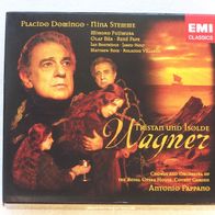 Wagner- Tristan u. Isolde / P. Domingo u. N. Stemme, 3 CD-Box + DVD + Buch - EMI 2005