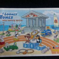 Kinder Joy Beipackzettel Looney Tunes - Italien / Spielzeug -Siegertreppchen