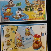 Ü - Ei Beipackzettel EU - Baby Looney Tunes - Pirati / ItaIien TT -2-6
