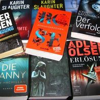 Bücher - Thriller, Krimis, Romane - je 3,00 € - Set I