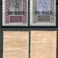 WA0131 Franz. Niger 8 + 16 ungebraucht * 2,20 M€ (2013)