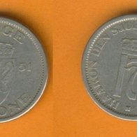 Norwegen 1 Krone 1951
