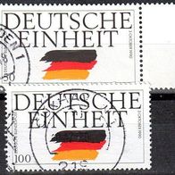 Bund 1990 Mi. 1477-1478 Deutsche Einheit gestempelt (7049)