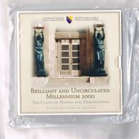 KMS Kursmünzensatz 2000 Bosnien Herzogowina Bosnia Herzegovina, Millennium 2000