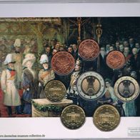 Kursmünzensatzsatz 2003 100 Jahre Deutsches Museum Rarität nur 2003 Stück