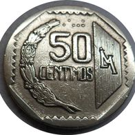 Peru 50 Centimos 1991 ## B3