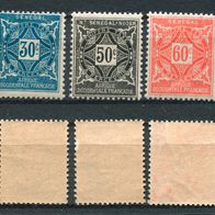 WA0145 Franz. Senegal P 16-18 ungebraucht * 6,40 M€ (2013)