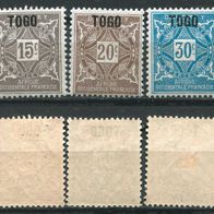 WA0149 Franz. Togo P 1-7 ungebraucht * 14,70 M€ (2013)