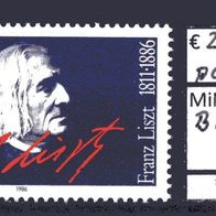 BRD / Bund 1986 100. Todestag von Franz Liszt MiNr. 1285 postfrisch -1-