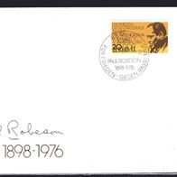 DDR 1983 Paul Robeson MiNr. 2781 FDC gestempelt -3-